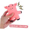 Kisangel Latex Pig-Shaped Squeaky Chew Toy for Small Dogs view 4