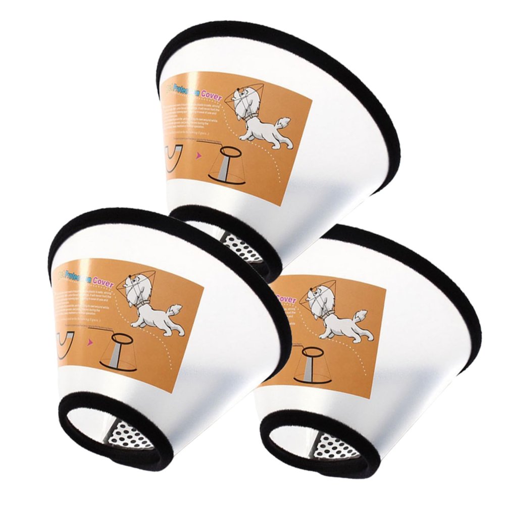 CIYODO 3-Piece Elizabethan Collar for Pets