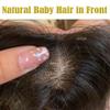 Clip-In Hair Topper for Women with Thinning Hair, Loose-Wave European Human Hair, Natural Black view 4