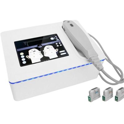 3D HIFU Machine, Facelift Beauty Machine for Skin Tightening at Home or in Salons (1.5 mm, 3.0 mm, 4.5 mm, 8.0 mm/13.0 mm, 3 Heads)