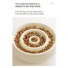 Qerwsdty Ceramic Slow-Feeder Bowl for Dogs and Cats view 2