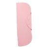 Foldable Silicone Curling Iron Case, Heat-Resistant, Pink view 1