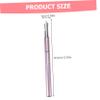 Multifunctional Nail Art Pen Set with Long Handle, Lightweight Metal, Pink view 2