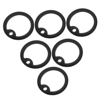 Toddmomy Silicone Dog Tag Covers - 6 Pieces