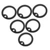 Toddmomy Silicone Dog Tag Covers - 6 Pieces view 1