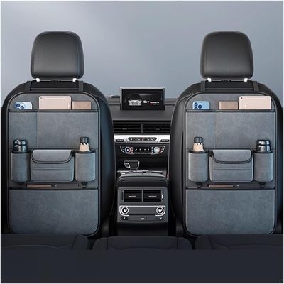 Backrest Protector for Audi Q4 E-TRON Sportback 2021–2023, Two-Storage Advanced, Gray