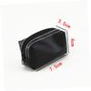 Black Portable Makeup Brush Set with Storage Bag, 1 Set view 3