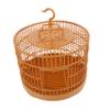 Toddmomy Round Hanging Bird Cage with Lockable Door view 1