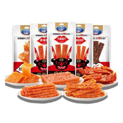 BaiLiSnacky Spicy Strips, 5-Pack