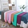 Fitted Massage Table Cover with Face Hole, Waterproof, Purple, 220x1 view 2