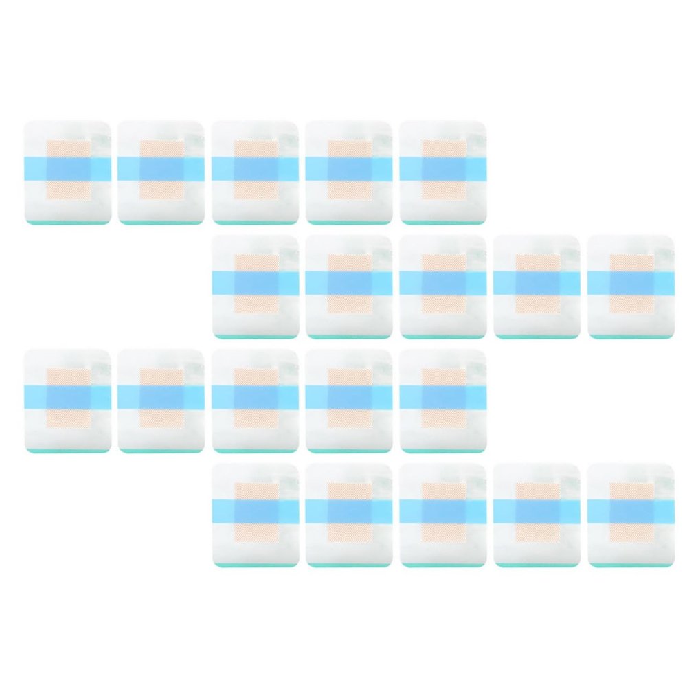 50 Waterproof Transparent PU Baby Belly Button Protection Patches