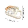 Parakeet Food Dish with Clip, 3.39 x 2.87 x 1.73 in view 2