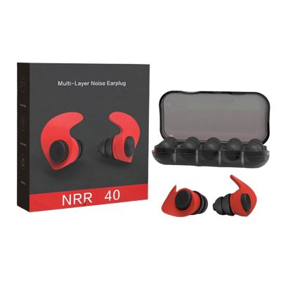Silicone Noise-Blocking Earplugs