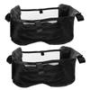 Abaodam Stroller Organizer, 2-Pack, Oxford Fabric, Black view 1
