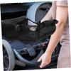 Abaodam Stroller Organizer, 2-Pack, Oxford Fabric, Black view 4