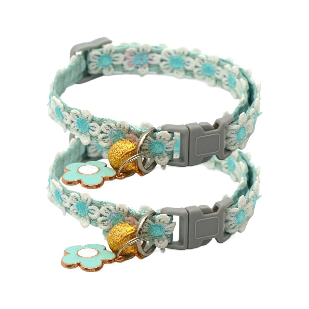Breakaway Cat Collar, Adjustable Pet Collar Set