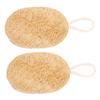 BATHVEVE 2-Pack Thickened Loofah Sponges for Kitchen Cleaning view 1