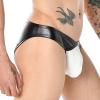 Men's Sexy Faux Leather and Latex Shorts, Briefs, and Boxer Underwear view 4