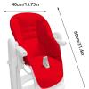 Baby High Chair Cover, PU Leather Padded Seat Cushion, 40 x 80 cm view 2