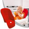 Baby High Chair Cover, PU Leather Padded Seat Cushion, 40 x 80 cm view 3