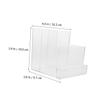 Nail Drill Holder with Multiple Compartments, PP, 2-Pack view 4