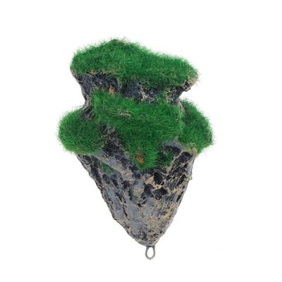 Toddmomy Floating Artificial Rock for Aquarium Decoration, Size S, 1 Pc