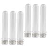 Beavorty Plastic Shoelace Organizer and Dustproof Shoelace Holder, 6-Pack with Lids, Clear Storage Tubes, Portable Design view 1