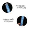 Beavorty Plastic Shoelace Organizer and Dustproof Shoelace Holder, 6-Pack with Lids, Clear Storage Tubes, Portable Design view 4