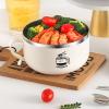 Instant Noodle Bowl with Lid view 2
