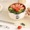 Instant Noodle Bowl with Lid view 4
