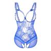 Sexy Women's Babydoll Lingerie with Push-Up Bra and Thigh-High Stockings view 1