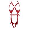 Generic Women's Curvy Lingerie Bodysuit, White Sexy Babydoll Negligee, Large view 2