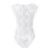 Women's Pink Cotton Open-Bottom Babydoll Lingerie Set view 4