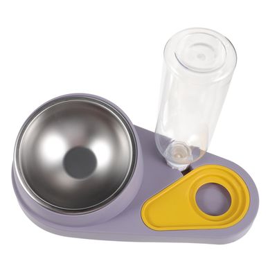 Mipcase Automatic Pet Feeder and Water Bowl