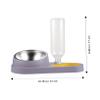 Mipcase Automatic Pet Feeder and Water Bowl view 2