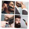 Vaguelly Compact Folding Beard Comb with Mirror Keychain view 3