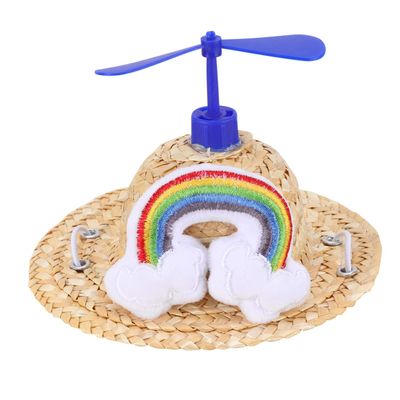 BUGUUYO Straw Hat for Pets