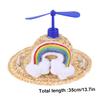 BUGUUYO Straw Hat for Pets view 2