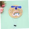 BUGUUYO Straw Hat for Pets view 4