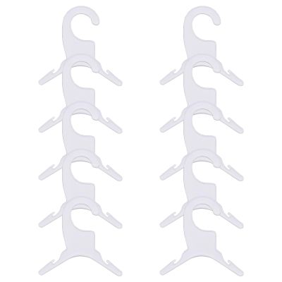 uikios Pet Clothes Hangers for Organizing Dog Clothing and Accessories, 10-Piece Set