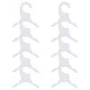 uikios Pet Clothes Hangers for Organizing Dog Clothing and Accessories, 10-Piece Set view 1
