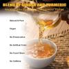 Organic Turmeric, Ginger & Cinnamon Tea Bags, Handmade Herbal Blend, Caffeine-Free, No Additives (3) view 2