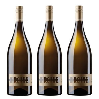 3 x 1.5 L – 2025 – Weingut Kirchner Stadtmauer Pinot Blanc MAGNUM