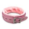 Gothic Leather Collar with Fur Padding view 4