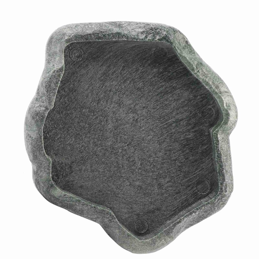 Reptile Rock Bowl, Imitation Rock Design ABS Resin Feeder for Turtles (#1)