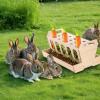 Hay Feeder for Rabbits | Rabbit Hay Feeding Station | Rabbit Hay Rack view 2