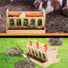 Hay Feeder for Rabbits | Rabbit Hay Feeding Station | Rabbit Hay Rack view 4