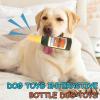 Ungtyb Plush Squeaky Dog Toy, Beer Bottle-Shaped Chew Toy view 4