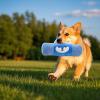 Interactive Squeaky Dog Toy - Cylindrical Plush Toy view 3