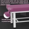 DEOPXF Massage Table, Stable Metal Frame, Adjustable Non-Slip Feet, Wear-Resistant, Rose Red, Round Belt Chair view 3